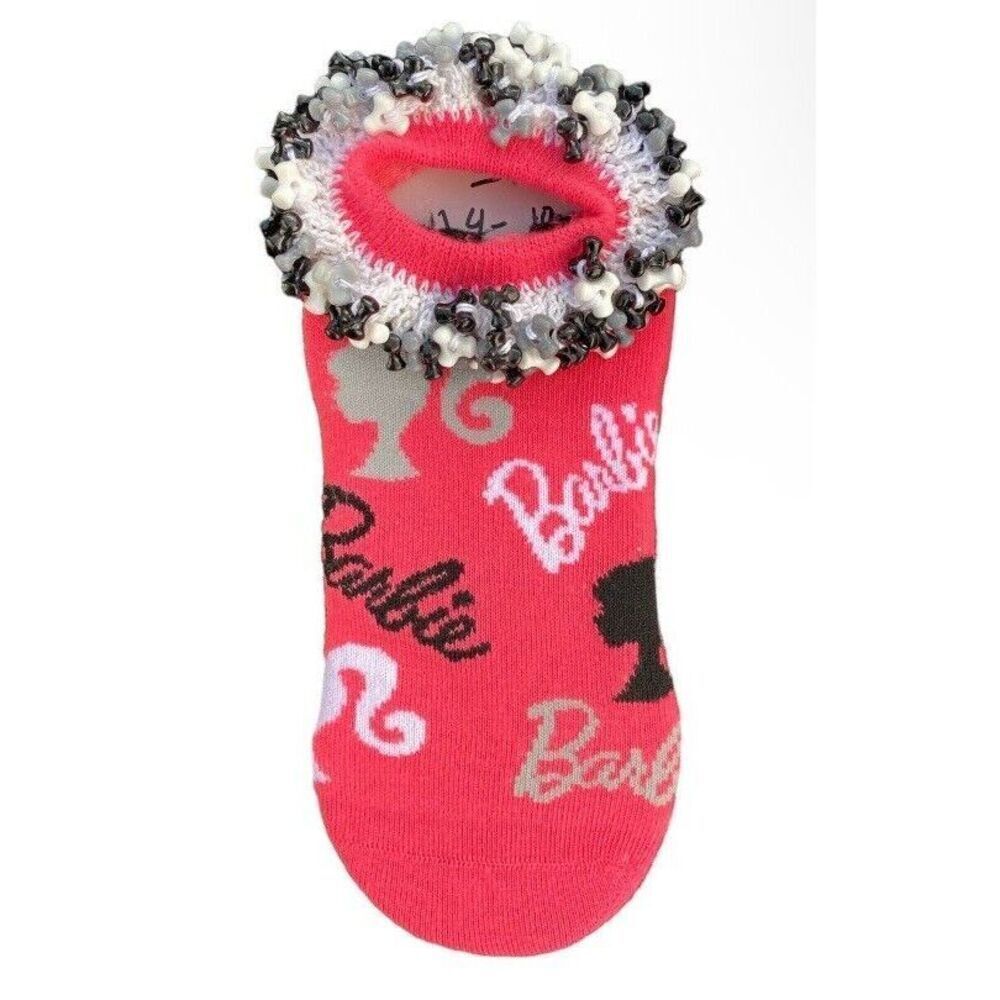 🎀2/$20🎀 Hand Beaded Barbie Ankle Socks- Shoe Size 4-10 Women’s